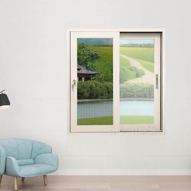 aluminium sliding window with mosquito net