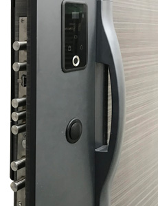 steel safety door with multi lock