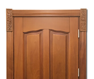 interior solid wooden door designs