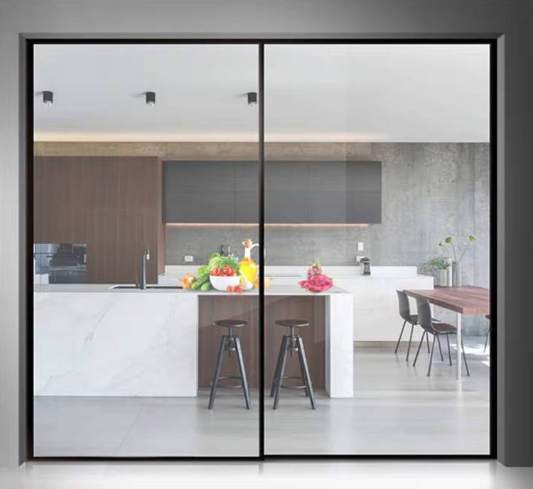 double glass sliding doors