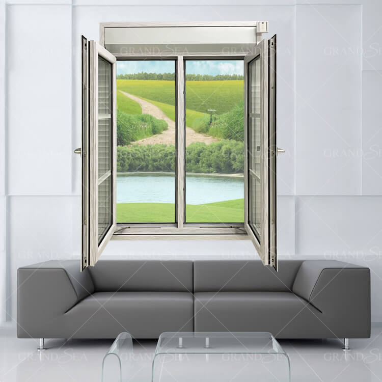window with shutter designs