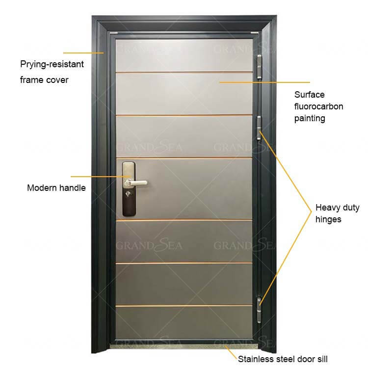 decorative steel security doors