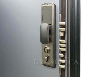 solid steel security doors