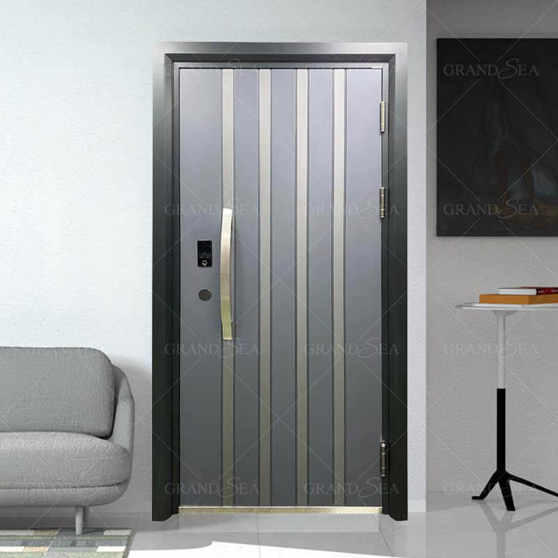 precision steel security door