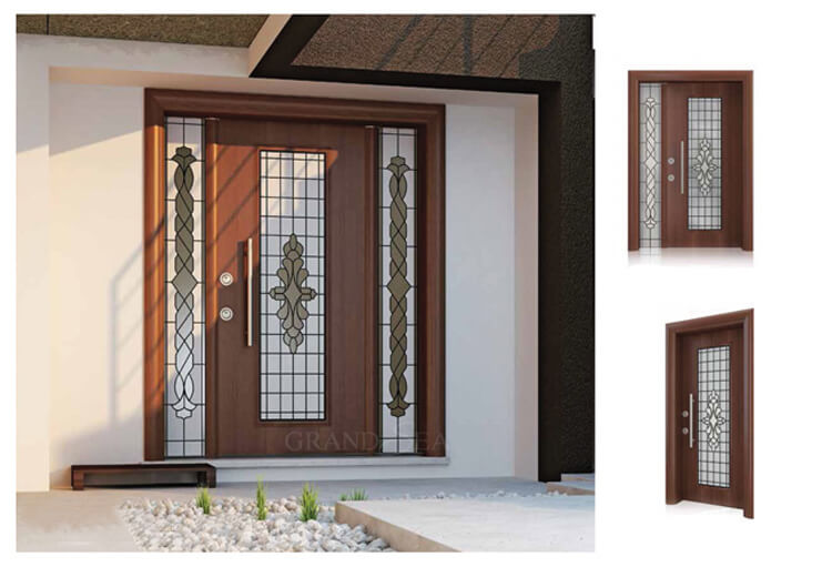 armored steel security doors