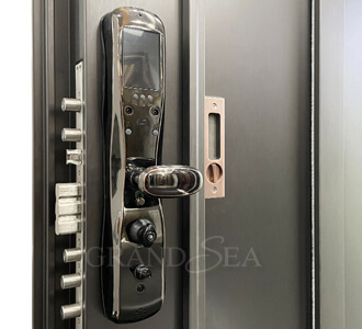 stainless door