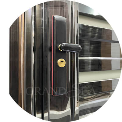 stainless steel main door