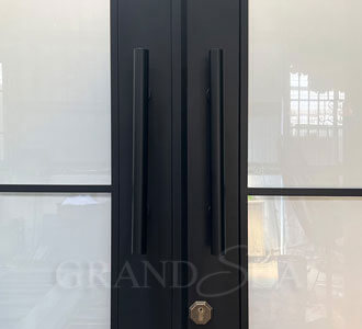 customized wrought iron door