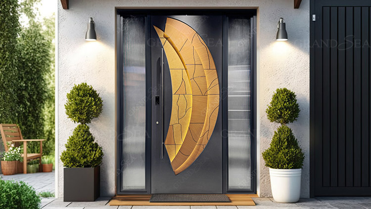 pivot door front door