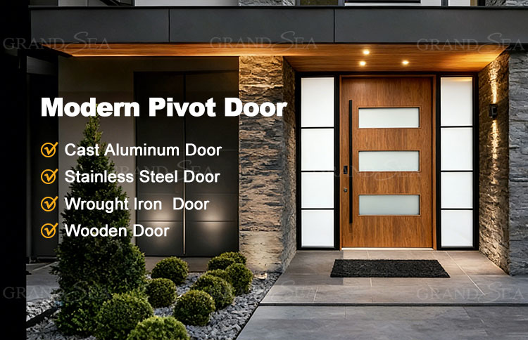 small interior pivot door