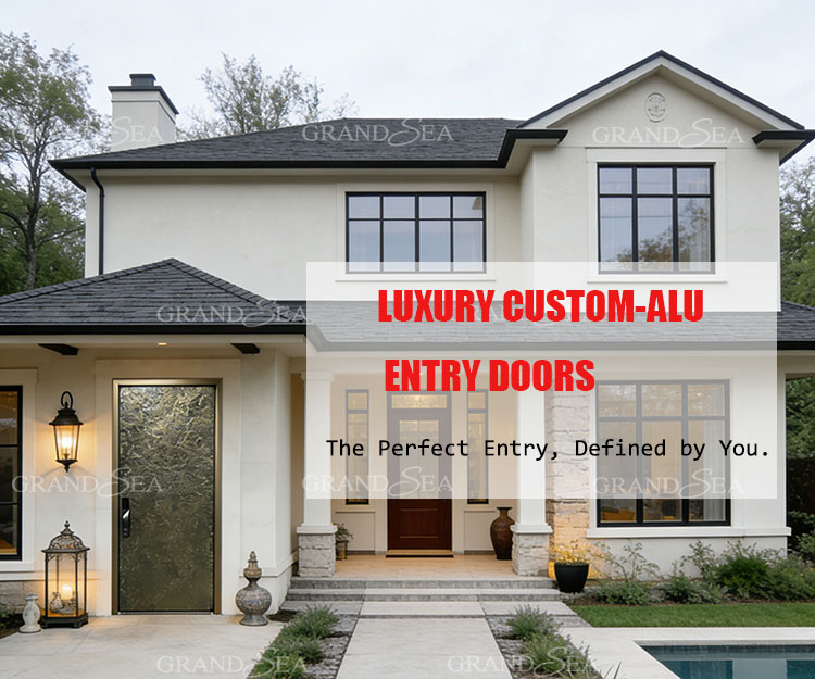 Modern Pivot Security Door