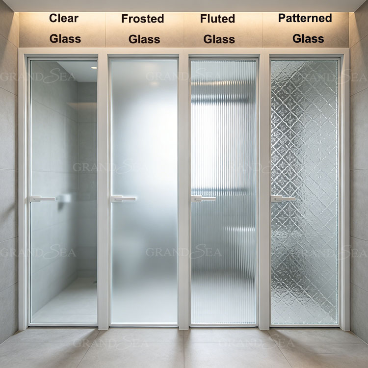 Slim Aluminum Glass Swing Door Slim Aluminum Glass Swing Door