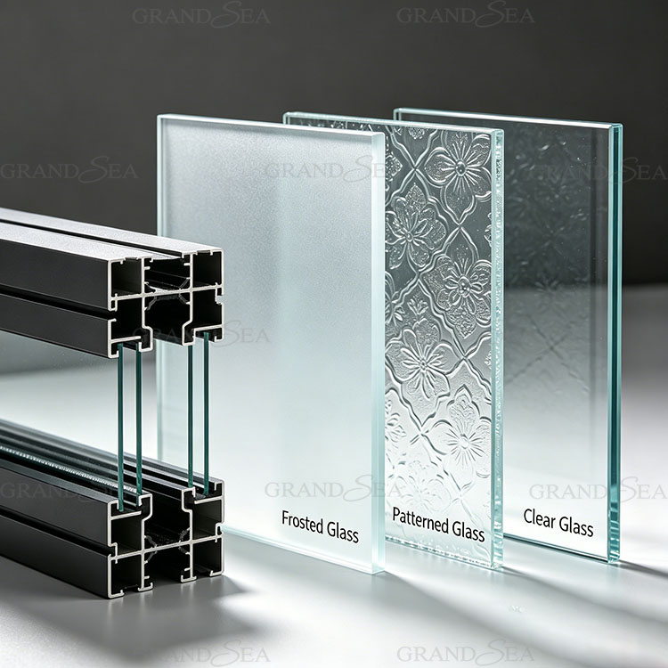 slide and swing glass door