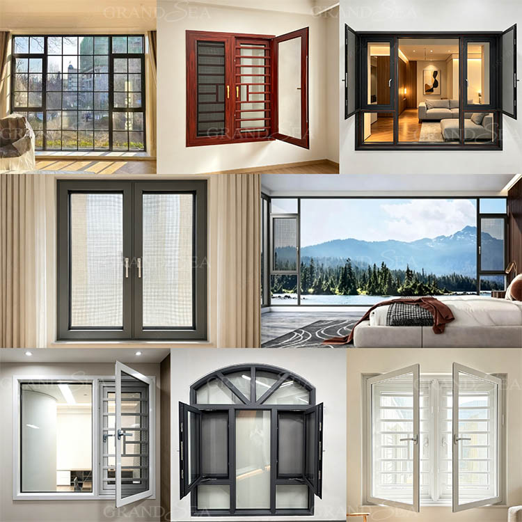 Burglar proof casement window