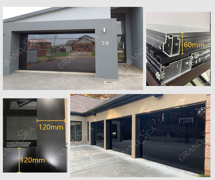tinted glass garage door tinted glass garage door