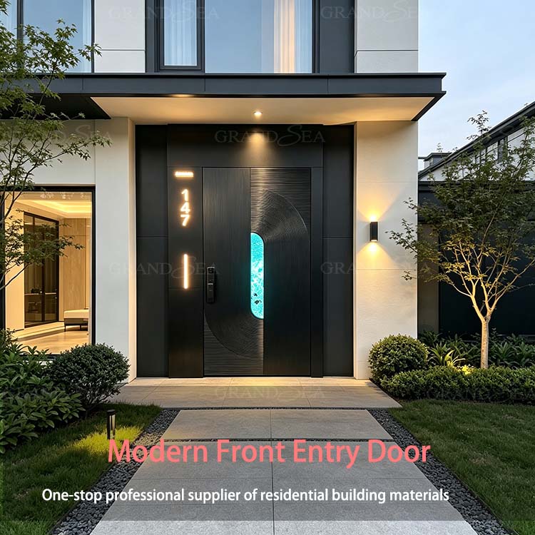 black luxury smart front door black luxury smart front door
