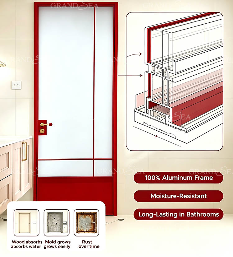 aluminum water proof indoor door aluminum water proof indoor door