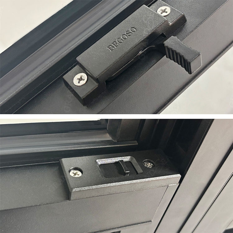 black vertical sliding sash window