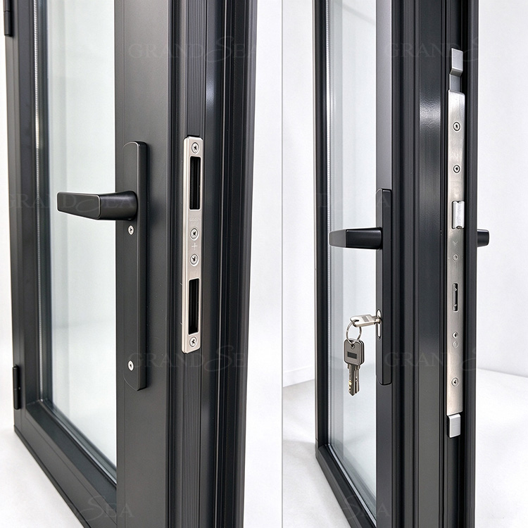 aluminium french doors double glazed