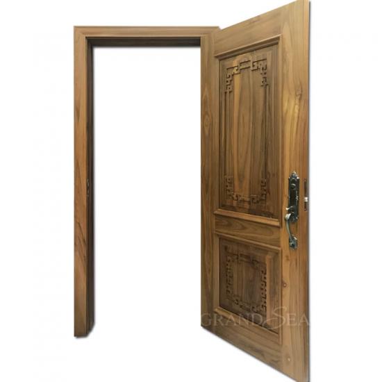 solid teak wood main door