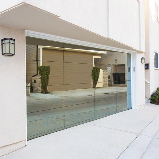 Best Contemporary Aluminum Frameless, Can Glass Garage Doors Be Insulated