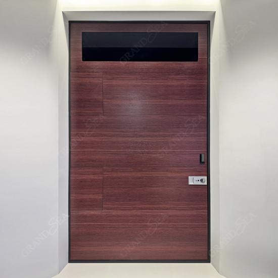 solid wood pivot doors