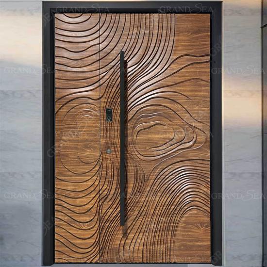 solid timber pivot door