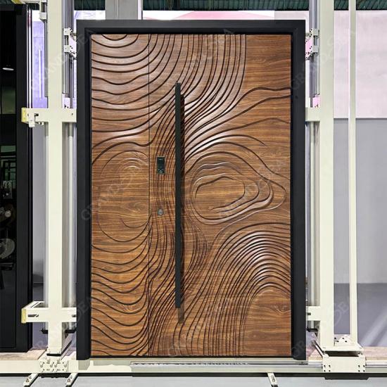 solid timber pivot door