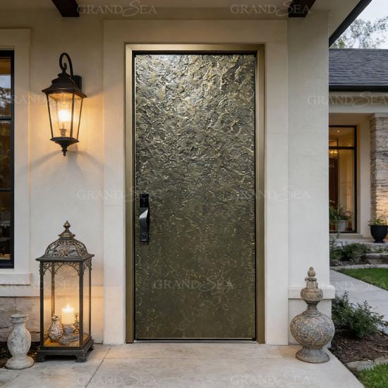 Modern Pivot Security Door