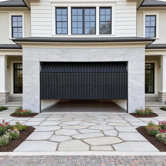 aluminum sectional garage door