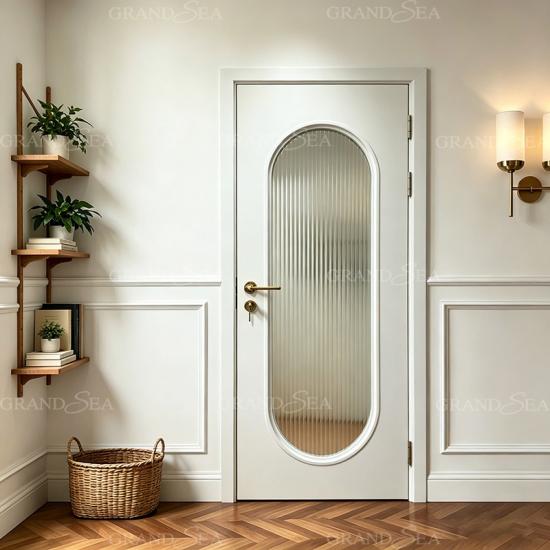 modern white wooden interior doors