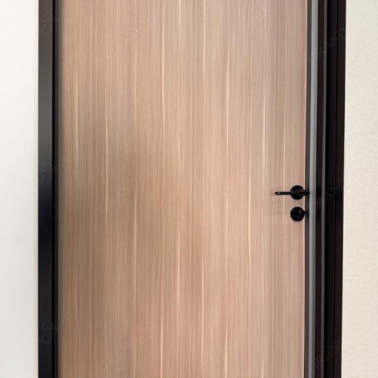 minimalist flush door for home