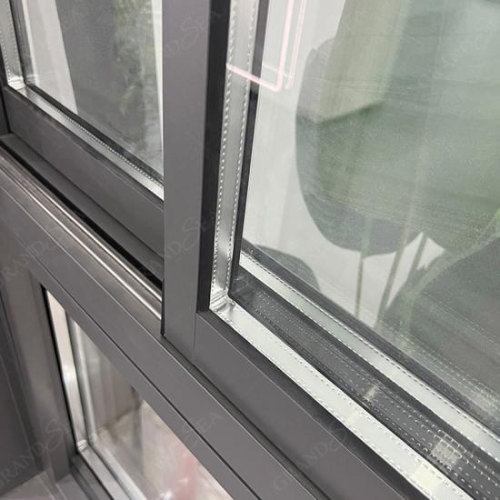 narrow slim frame aluminum sliding window