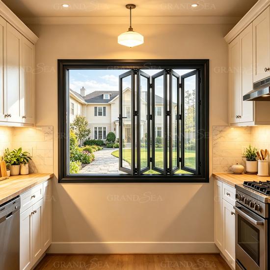 Aluminum alloy Fold Windows