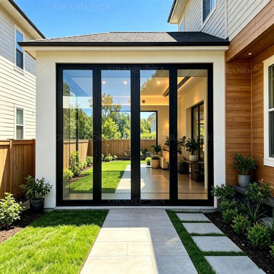 aluminum bi fold patio door