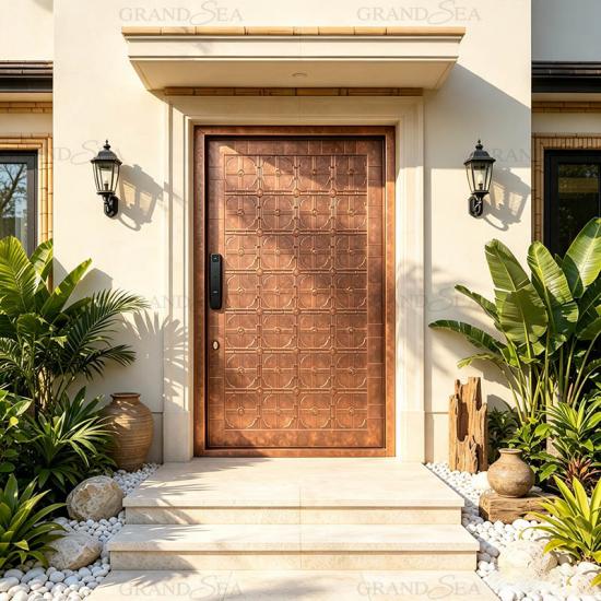 3d carving pivot door
