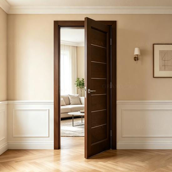 modern interior wooden door