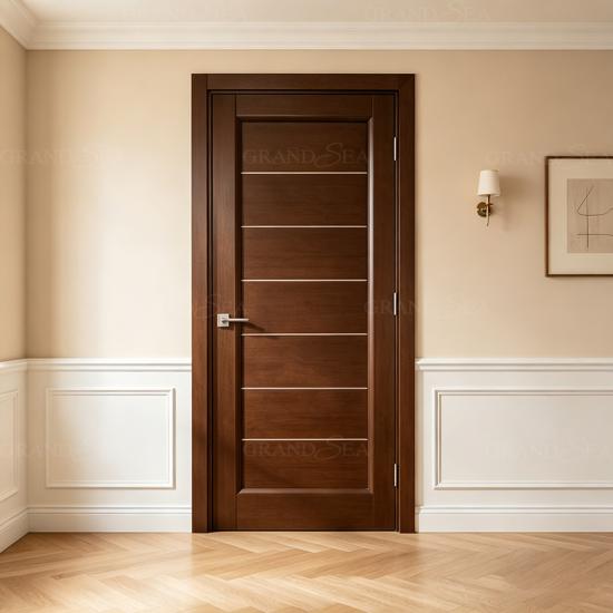 modern interior wooden door