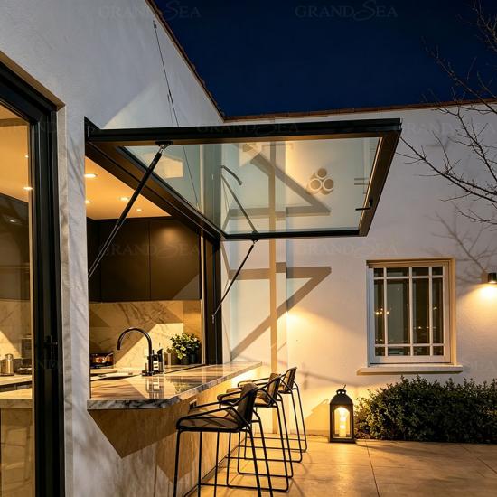 aluminum frame awning window