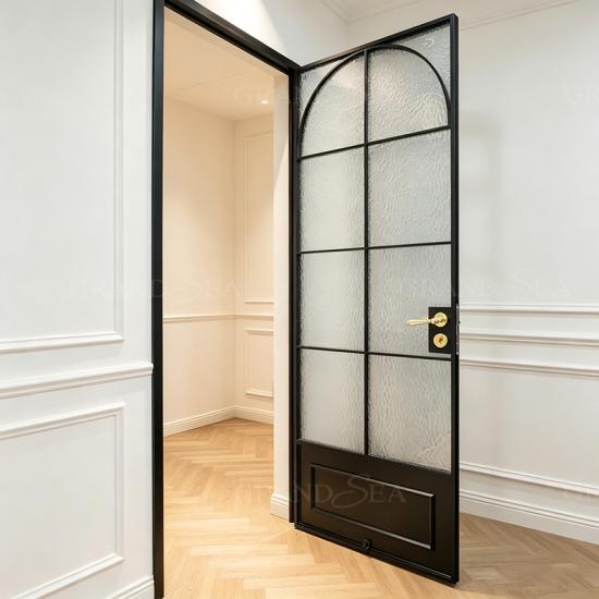 single interior french door
