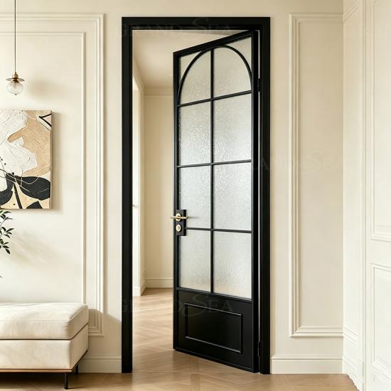 single interior french door