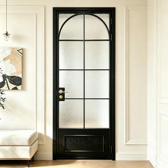 single interior french door