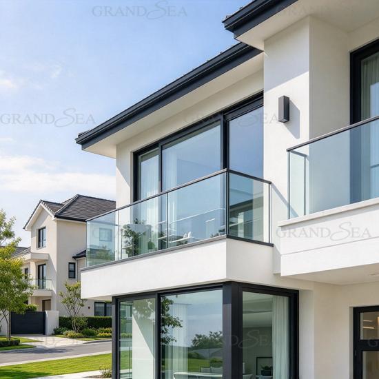 frameless glass balustrade